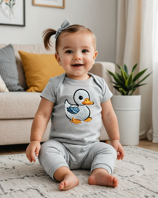 COTTON Infant Fine Jersey Bodysuit NB: 0-24 mos