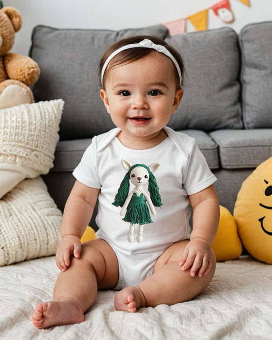 GRACE Infant Fine Jersey Bodysuit NB: 0-24 mos