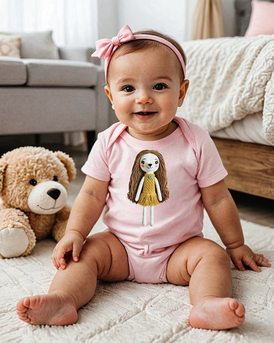 MOLLY Infant Fine Jersey Bodysuit NB: 0-24 mos