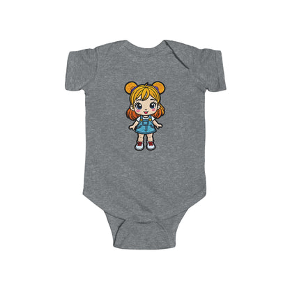 CHLOE Infant Fine Jersey Bodysuit NB: 0-24 mos