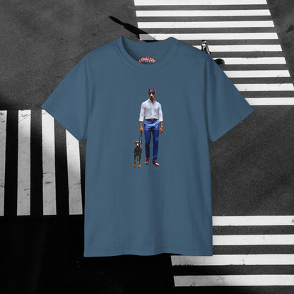PINCHER- Camiseta Unisex de Algodón Ultrafino