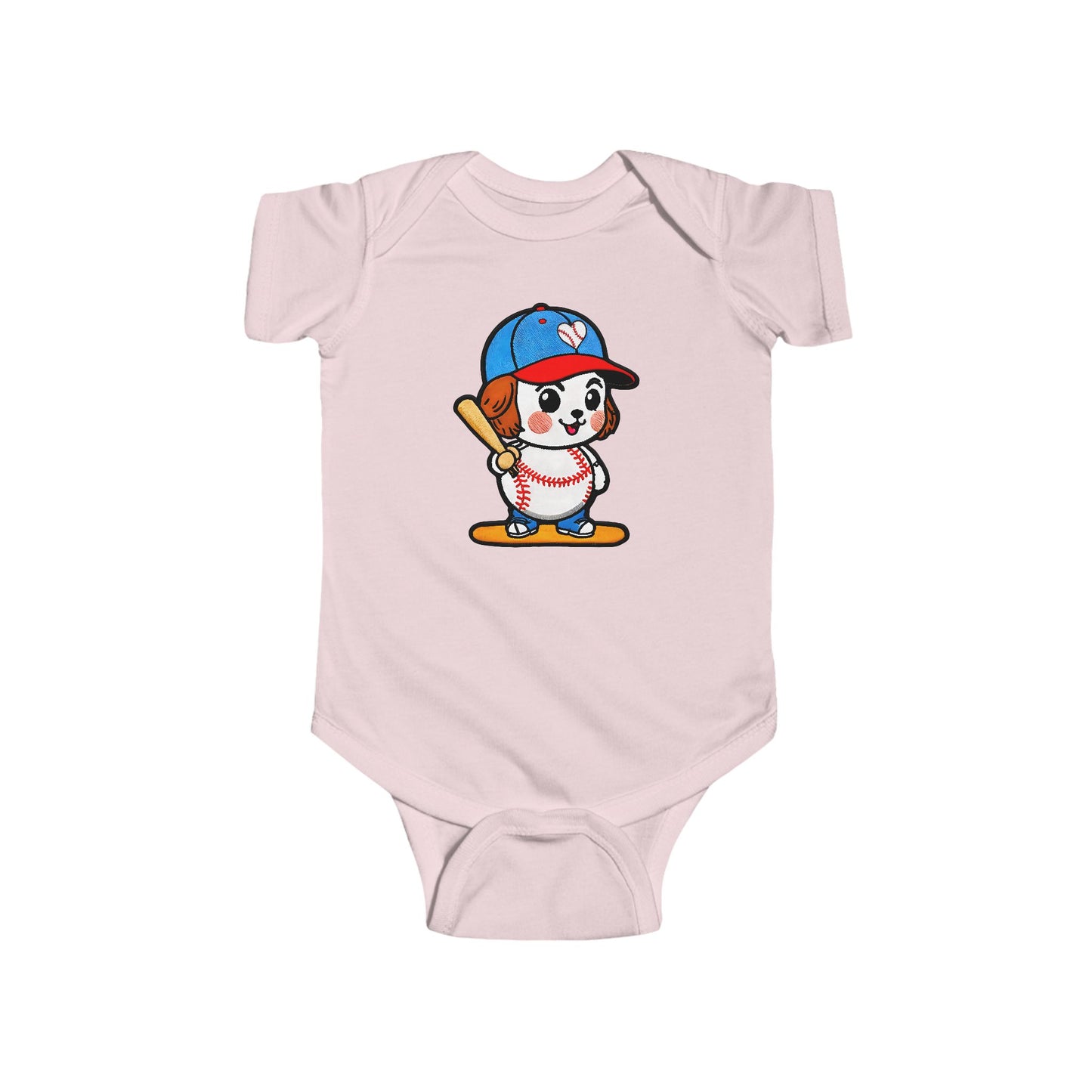 PEANUT Infant Fine Jersey Bodysuit NB: 0 - 24 mo