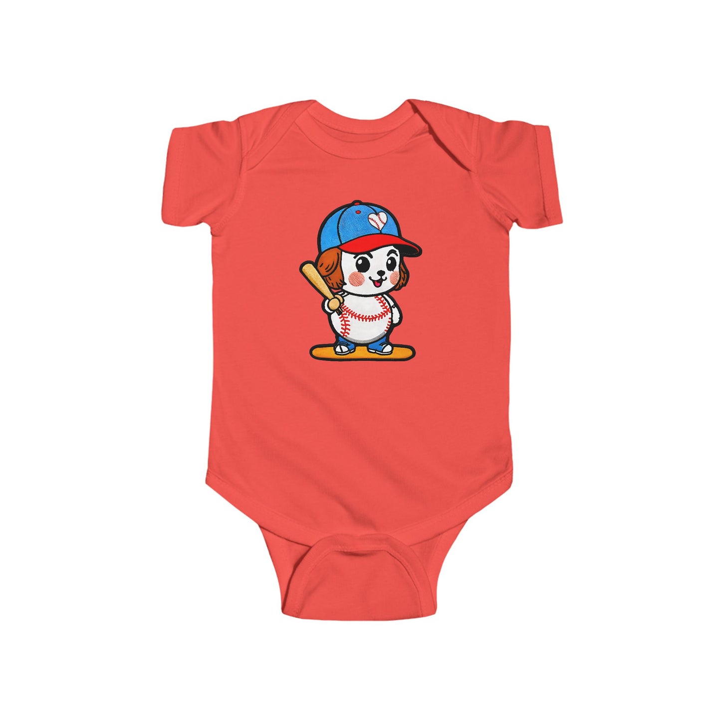 PEANUT Infant Fine Jersey Bodysuit NB: 0 - 24 mo