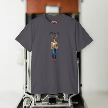 STAGGERED- Camiseta Unisex de Algodón Ultra Fino