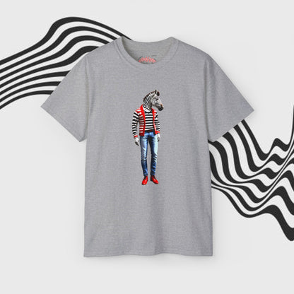 ZEBRO- Camiseta Unisex de Algodón Ultra Fino