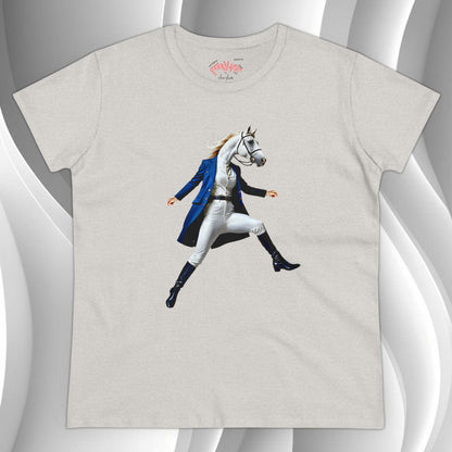 BELLE Women's Midweight Cotton Tee