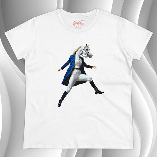 BELLE Women's Midweight Cotton Tee