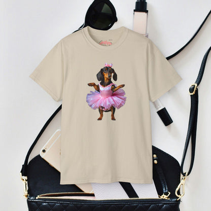 DASCHER- Camiseta Unisex de Algodón Ultra Fino