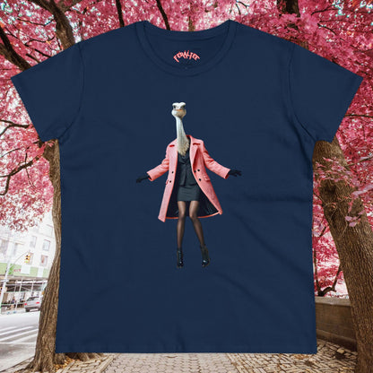 DUCHESS Women's Midweight Cotton Tee