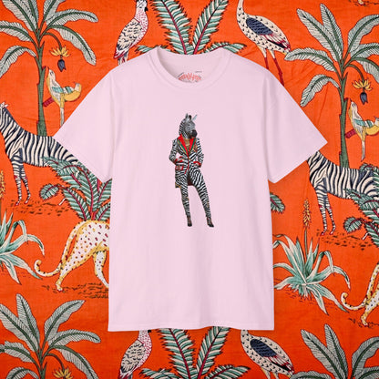 ZETE- Camiseta Unisex de Algodón Ultra Suave
