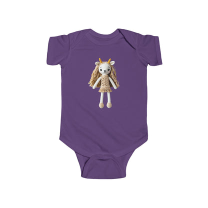 EMMA Infant Fine Jersey Bodysuit NB: 0-24 mos