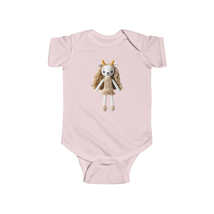 EMMA Infant Fine Jersey Bodysuit NB: 0-24 mos