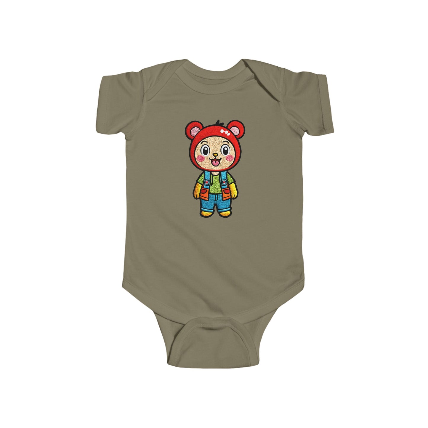 BUDDY Infant Fine Jersey Bodysuit NB: 0 - 24 mo