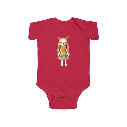 ISABELLA Infant Fine Jersey Bodysuit NB: 0-24 mos
