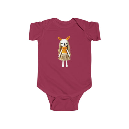 ISABELLA Infant Fine Jersey Bodysuit NB: 0-24 mos