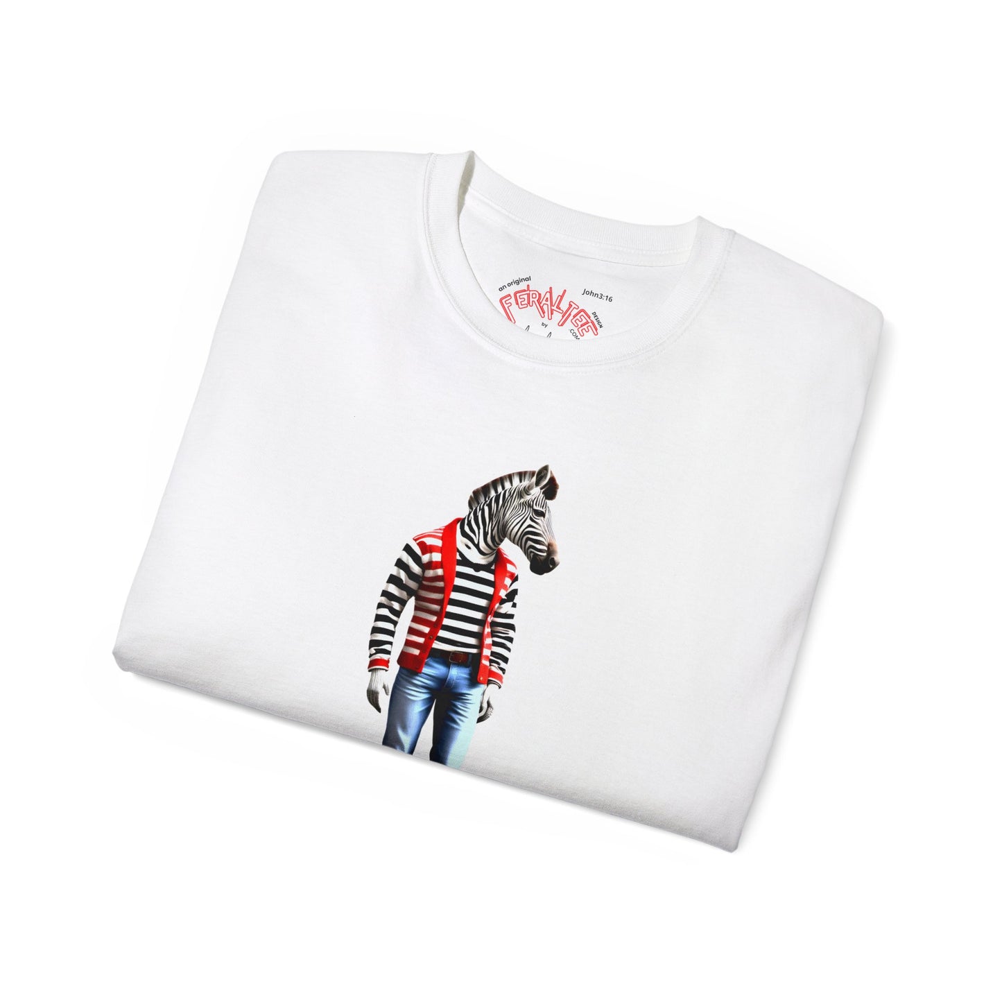 ZEBRO- Camiseta Unisex de Algodón Ultra Fino