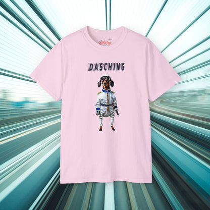 DASCHING- Camiseta Unisex de Algodón Ultra Suave