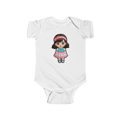 EMILY Infant Fine Jersey Bodysuit NB: 0-24 mos