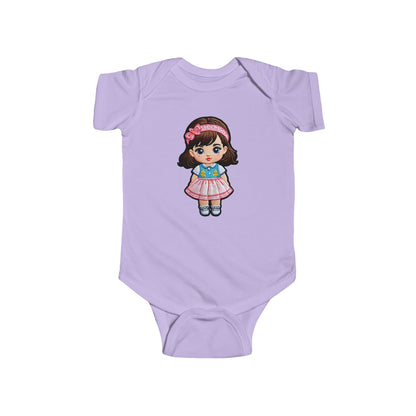 EMILY Infant Fine Jersey Bodysuit NB: 0-24 mos