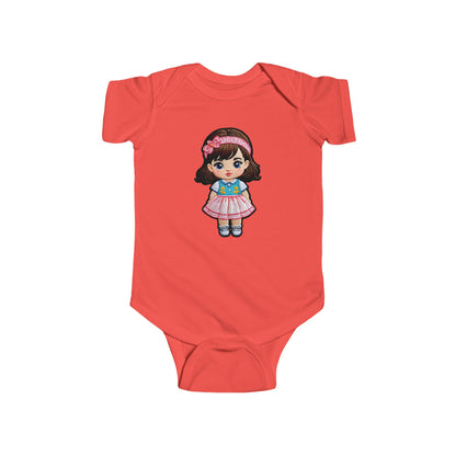 EMILY Infant Fine Jersey Bodysuit NB: 0-24 mos
