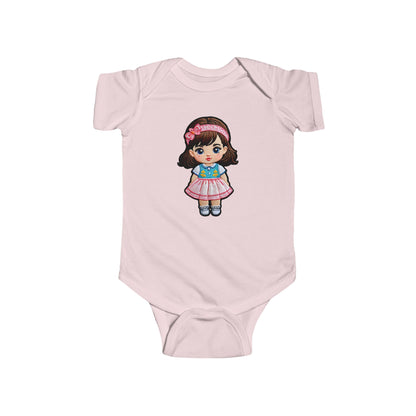 EMILY Infant Fine Jersey Bodysuit NB: 0-24 mos