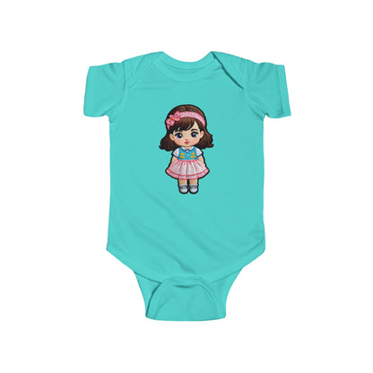 EMILY Infant Fine Jersey Bodysuit NB: 0-24 mos
