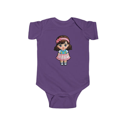 EMILY Infant Fine Jersey Bodysuit NB: 0-24 mos
