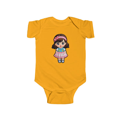 EMILY Infant Fine Jersey Bodysuit NB: 0-24 mos