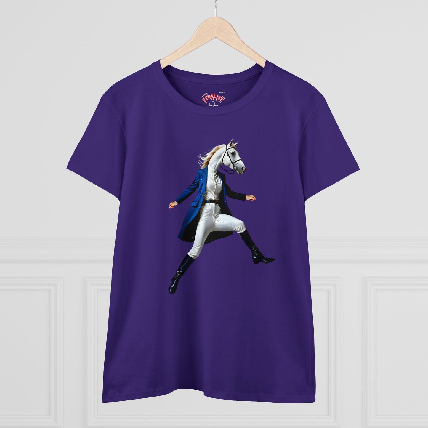 BELLE Women's Midweight Cotton Tee