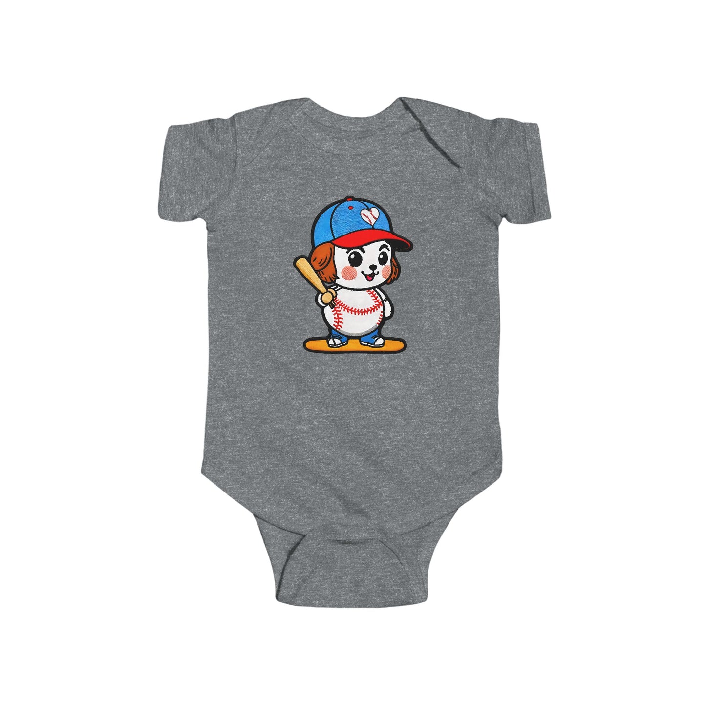 PEANUT Infant Fine Jersey Bodysuit NB: 0 - 24 mo