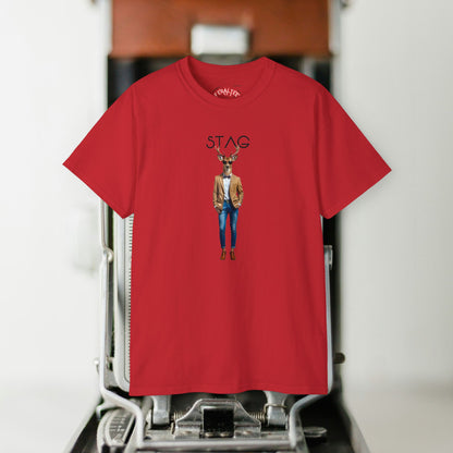 STAGGERED- Camiseta Unisex de Algodón Ultra Fino