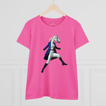 BELLE Women's Midweight Cotton Tee