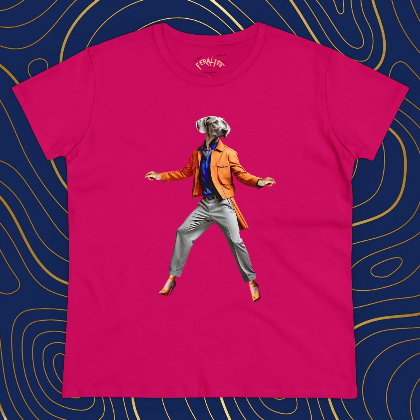 Camiseta de algodón de peso medio para mujer de VOGUE