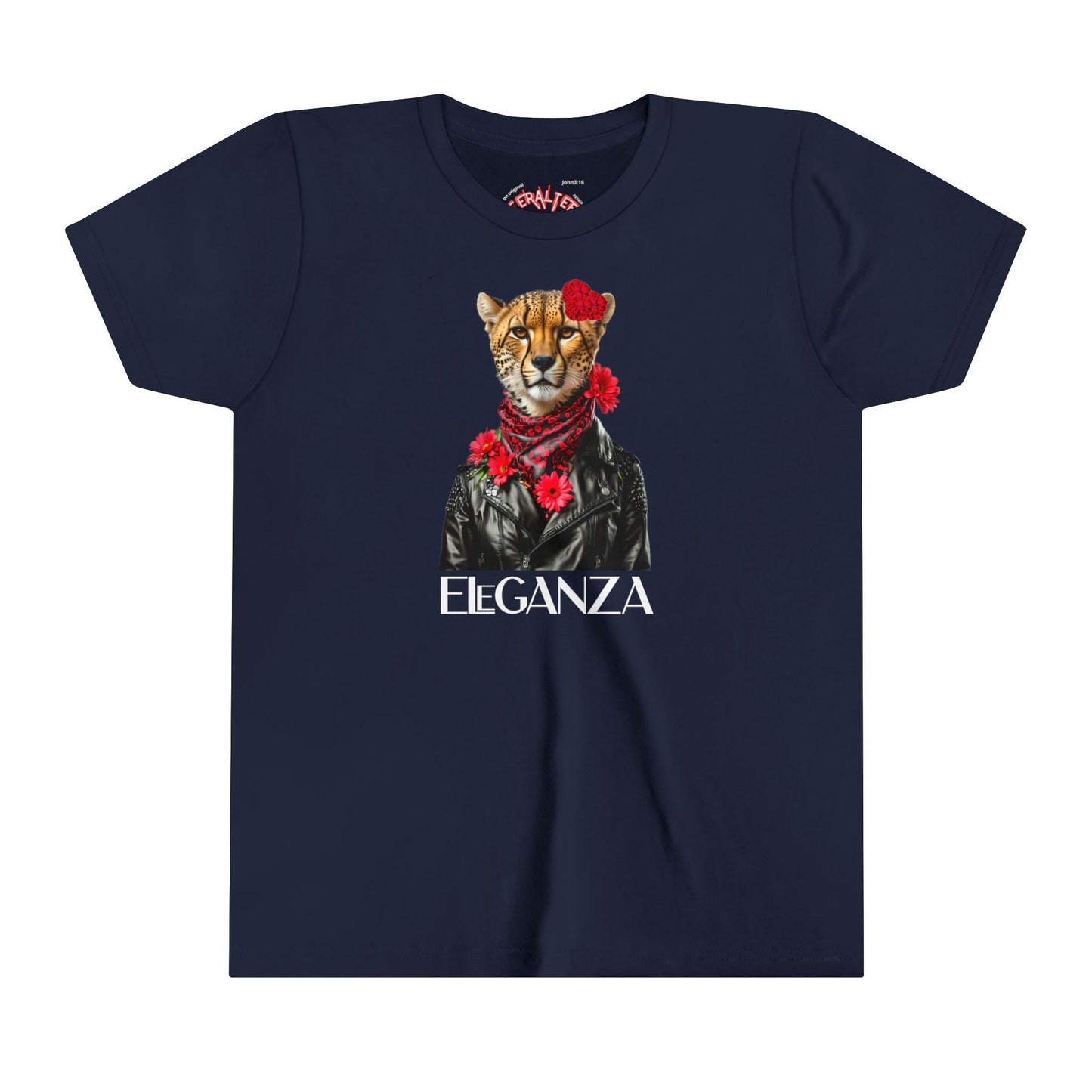 Camiseta de manga corta juvenil ELEGANZA