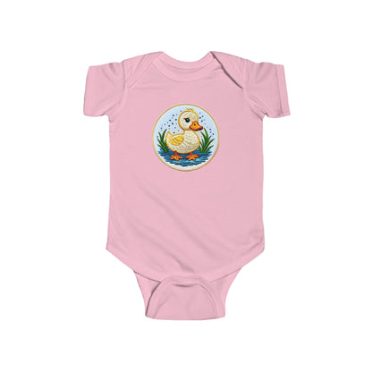 DUCKY CAMEO Infant Fine Jersey Bodysuit NB: 0 - 24 mo