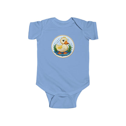 DUCKY CAMEO Infant Fine Jersey Bodysuit NB: 0 - 24 mo