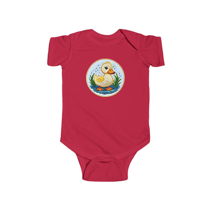 DUCKY CAMEO Infant Fine Jersey Bodysuit NB: 0 - 24 mo