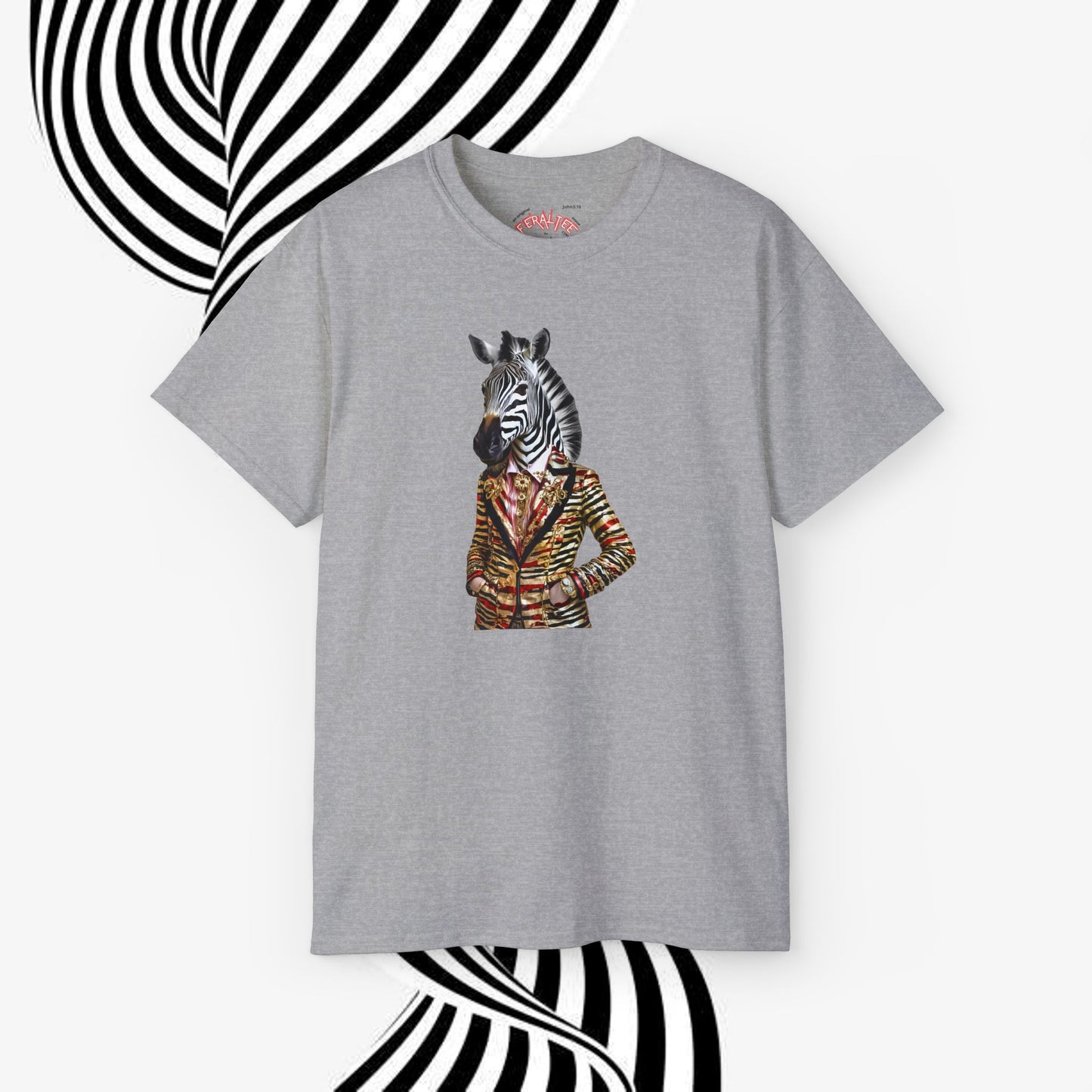 STRIPES -Camiseta Unisex de Algodón Ultrafino 