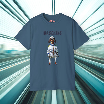 DASCHING- Camiseta Unisex de Algodón Ultra Suave