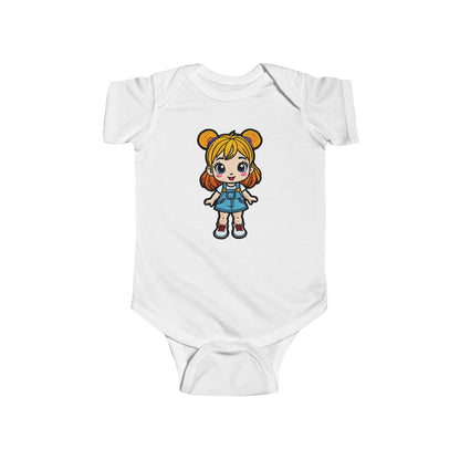CHLOE Infant Fine Jersey Bodysuit NB: 0-24 mos