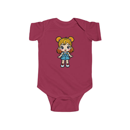 CHLOE Infant Fine Jersey Bodysuit NB: 0-24 mos