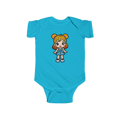 CHLOE Infant Fine Jersey Bodysuit NB: 0-24 mos