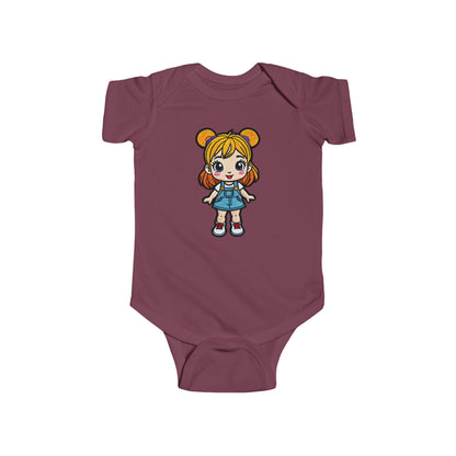 CHLOE Infant Fine Jersey Bodysuit NB: 0-24 mos
