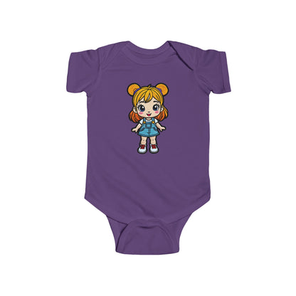 CHLOE Infant Fine Jersey Bodysuit NB: 0-24 mos