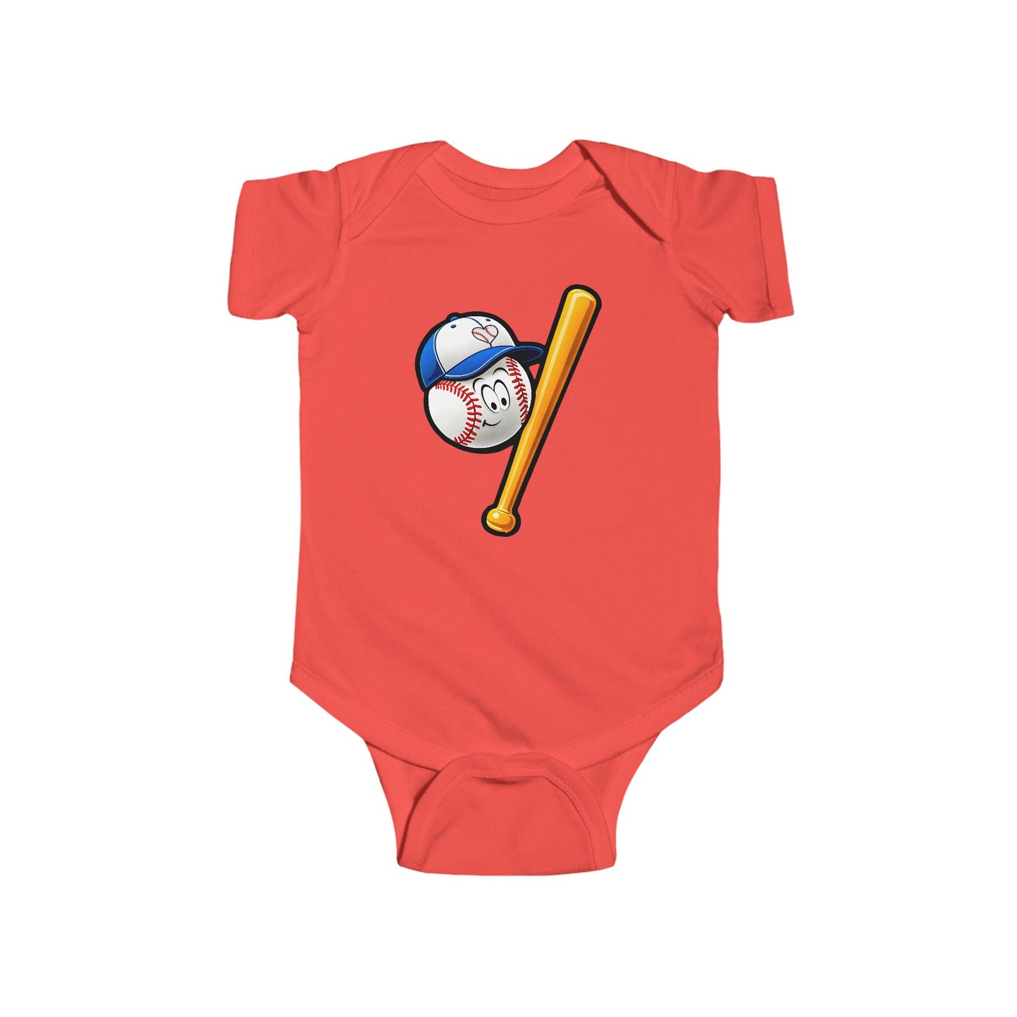 SLUGGER Infant Fine Jersey Bodysuit NB: 0 - 24 mo