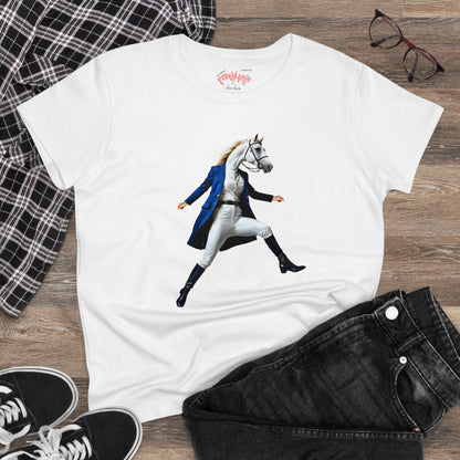 BELLE Women's Midweight Cotton Tee