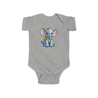 BUBBLES Infant Fine Jersey Bodysuit NB: 0-24 mos