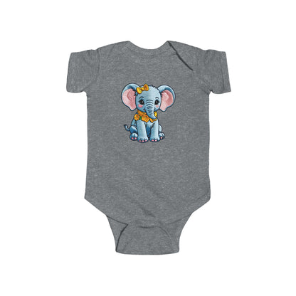 BUBBLES Infant Fine Jersey Bodysuit NB: 0-24 mos