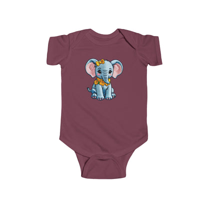 BUBBLES Infant Fine Jersey Bodysuit NB: 0-24 mos