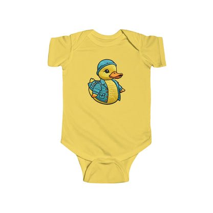 SQUEAKY Fine Jersey Bodysuit NB: 0 - 24 Mo